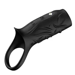 ExtendMyDick Manchon vibrant Extivibe 9 x 4.5 cm Noir